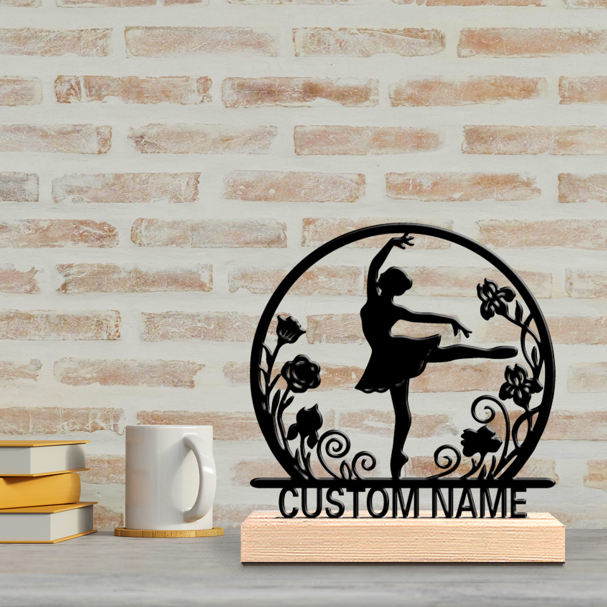 Baby Nursery Frames - 1 Stück Romantische Personalisierte Maßgefertigte Ballett-Heimdekoration