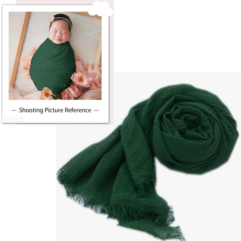 Baby Wrap Stretchy - Premium-Baby-Pucktuch für Fotografie – weiche, dehnbare