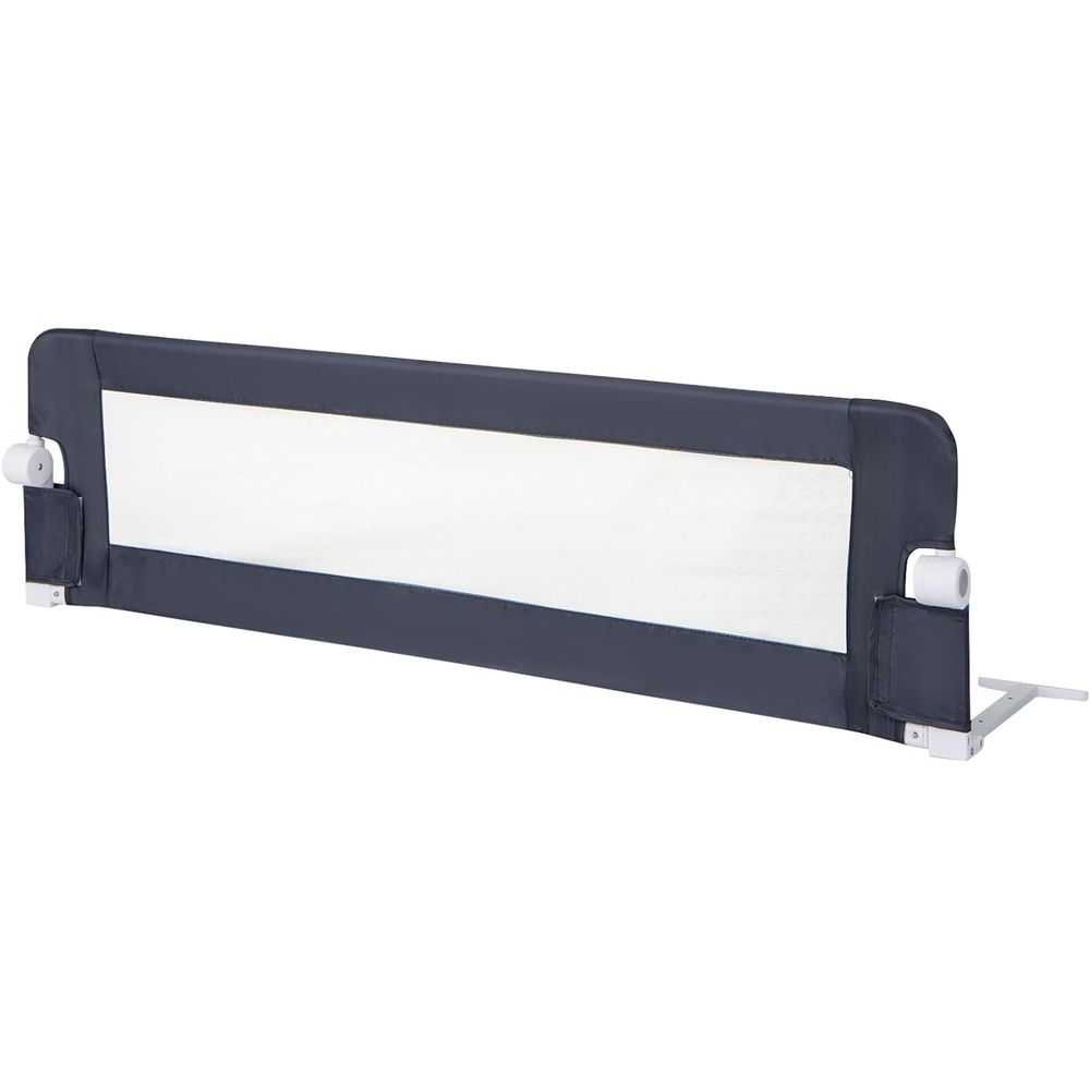 Bed Rail Toddler - 60-Zoll extra langes, tragbares, herunterklappbares Sicherheitsbettgitter,