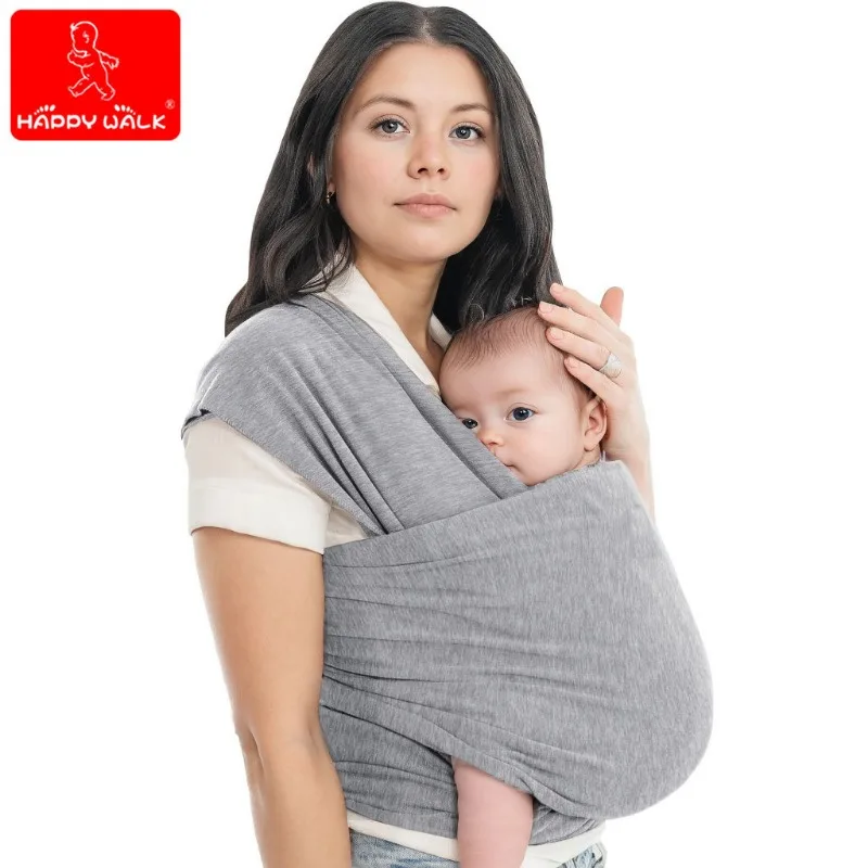 Baby Wrap Stretchy - Babytragetuch, 0–36 Monate, einfarbig, dehnbar, Babytragetuch