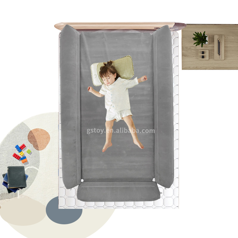 Bed Rail Toddler - STLF 3-seitiger Rutschfester Tragbarer Bettumrandung Aufblasbare