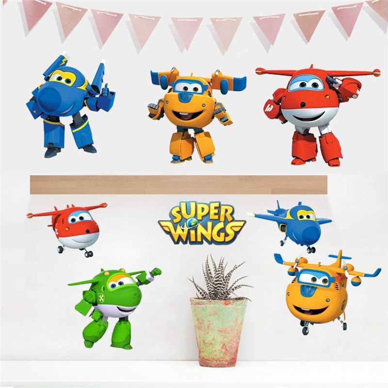 Heißer Cartoon Super Flügel Ve – Baby Nursery Wall Decals Bewertung und Preis