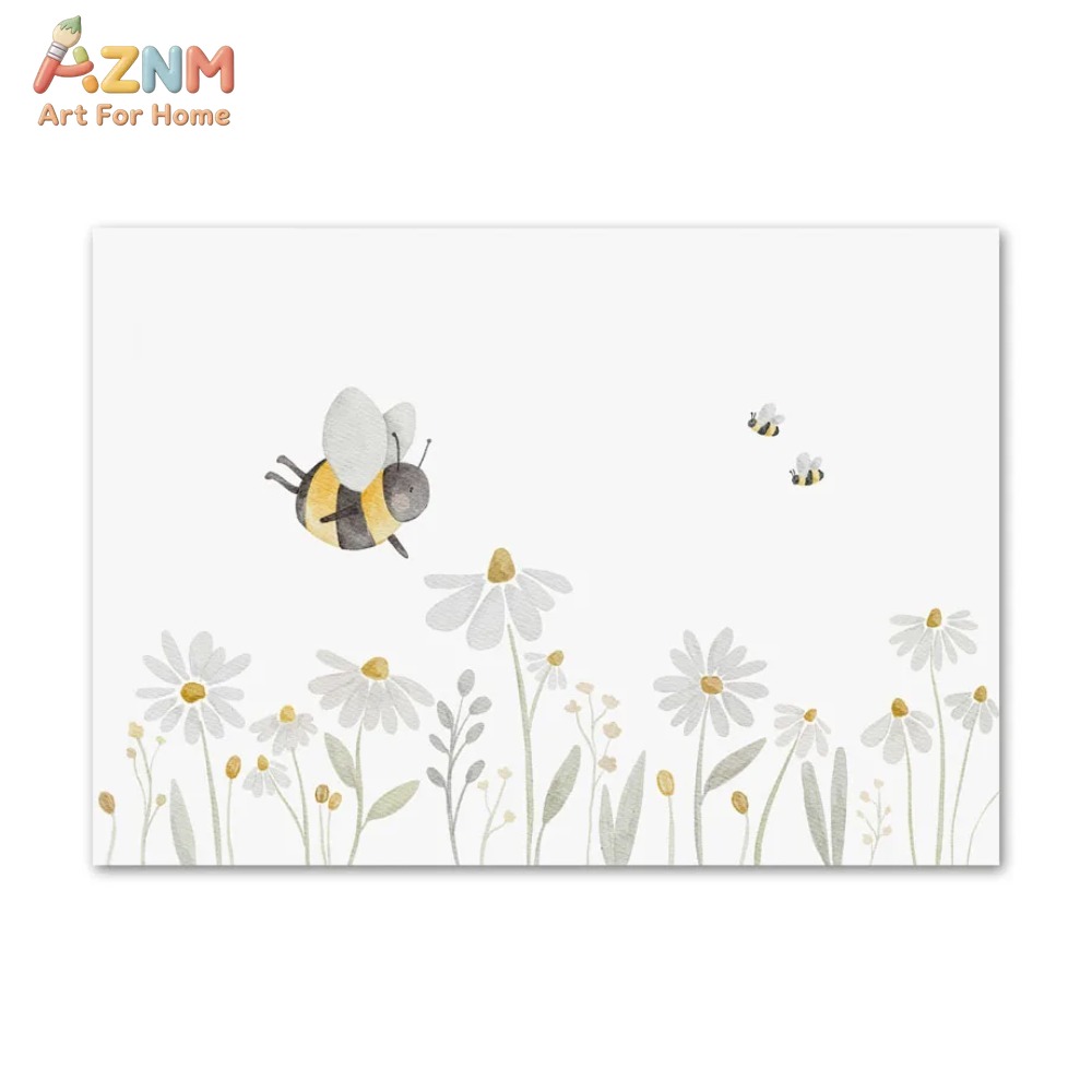 AZNM Aquarell-Bär-Fuchs-Tier-L – Baby Nursery Frames Bewertung und Preis