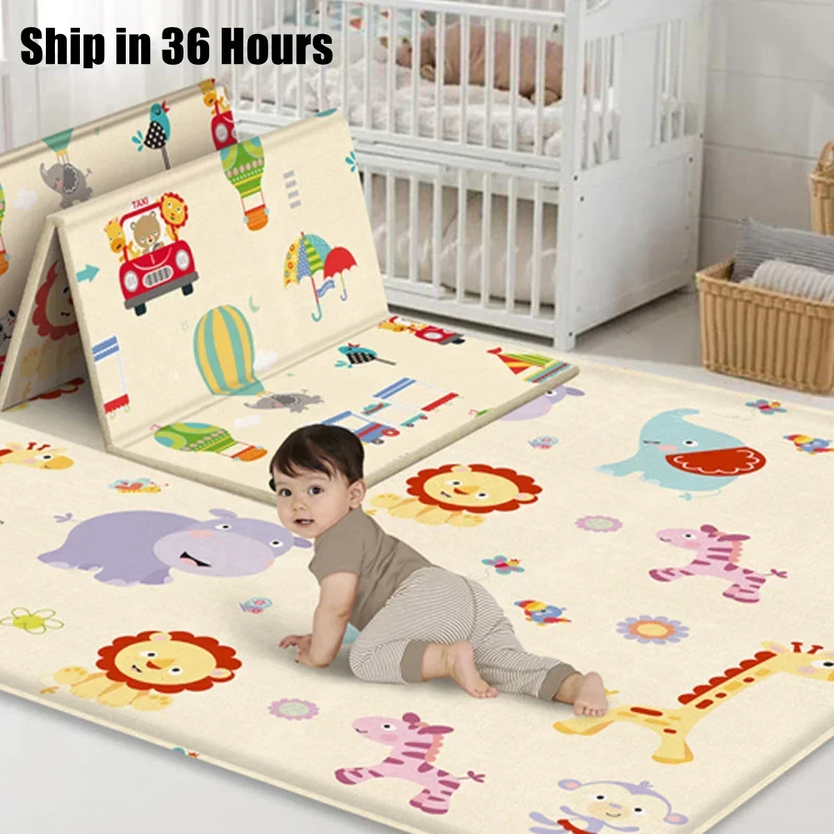 Faltbare, ungiftige Baby-Spiel – Baby Nursery Mat Bewertung und Preis
