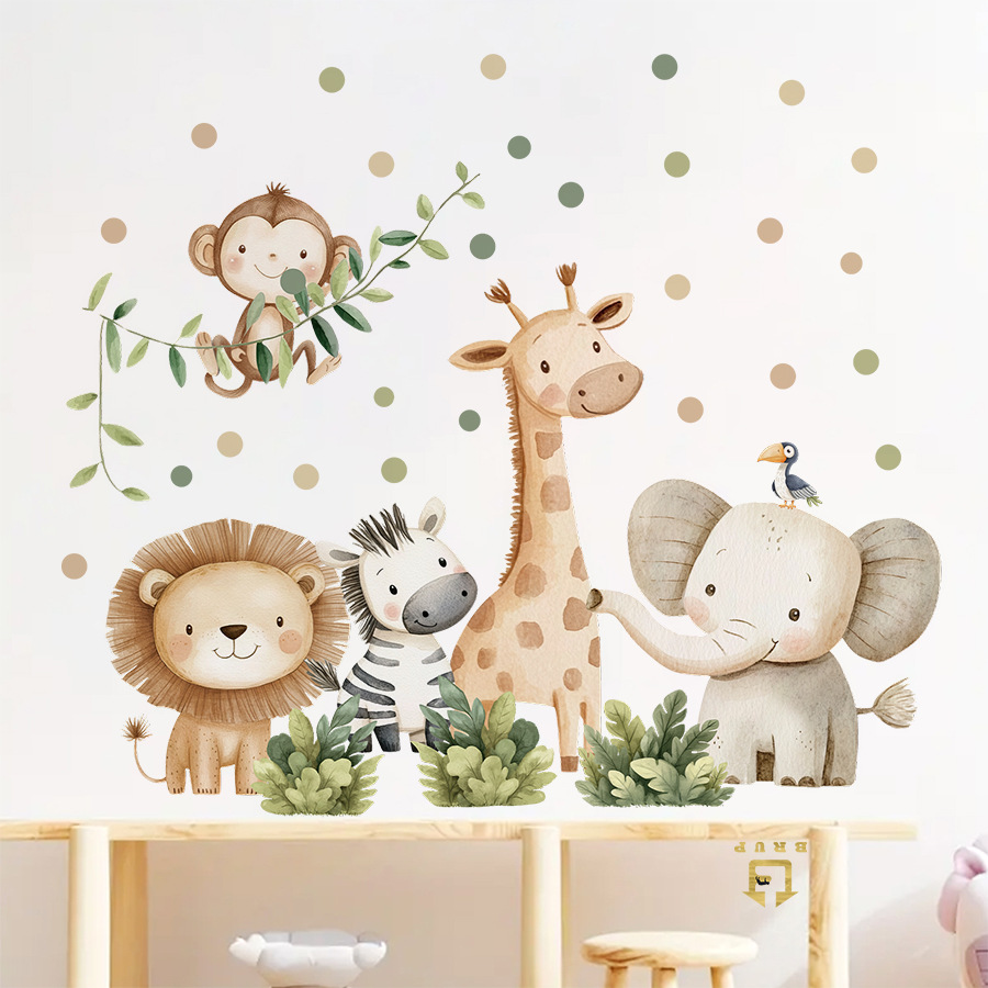 Boho Waldtiere Wandaufkleber f – Baby Nursery Artwork Bewertung und Preis