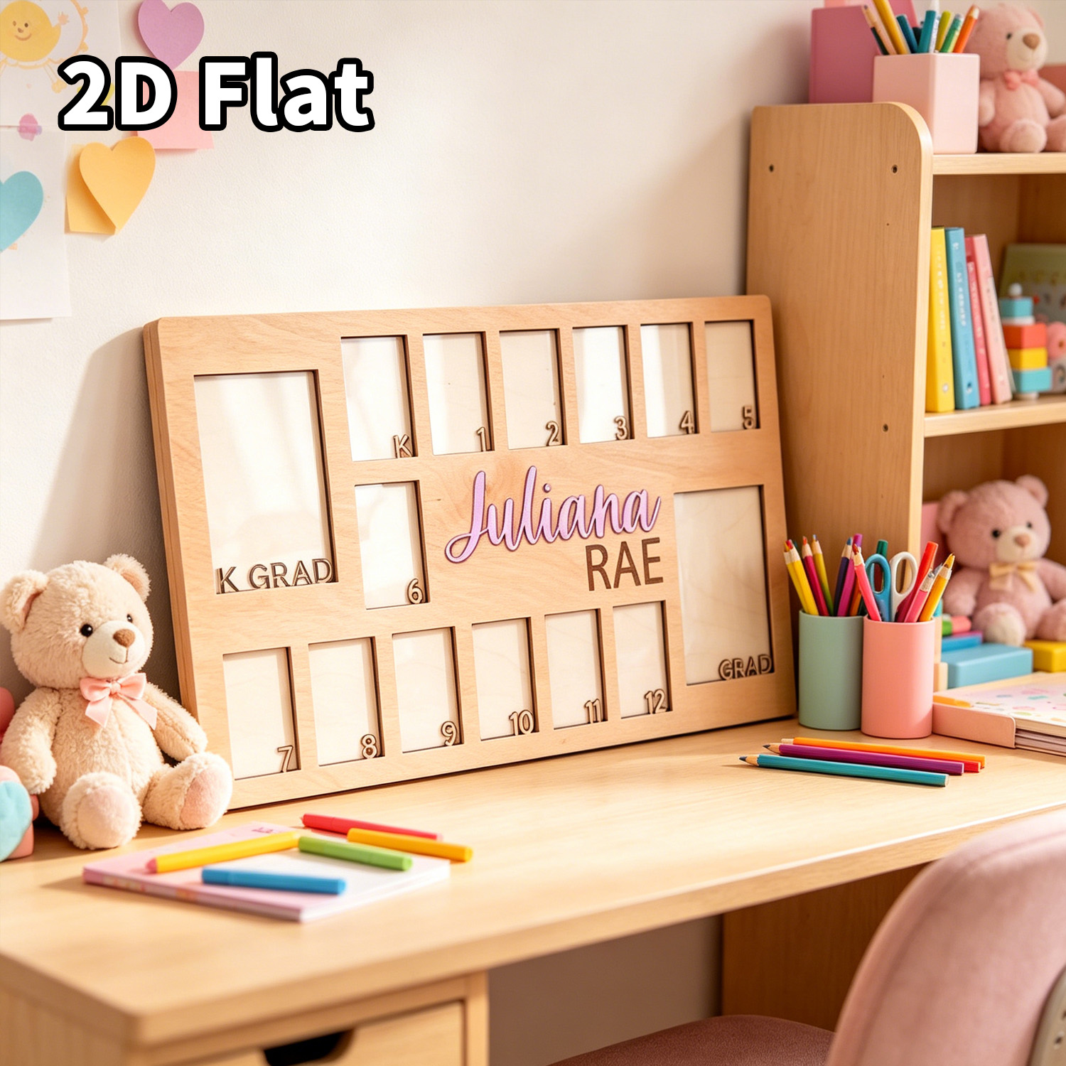 1 Stück Personalisierter Holz- – Baby Nursery Frames Bewertung und Preis