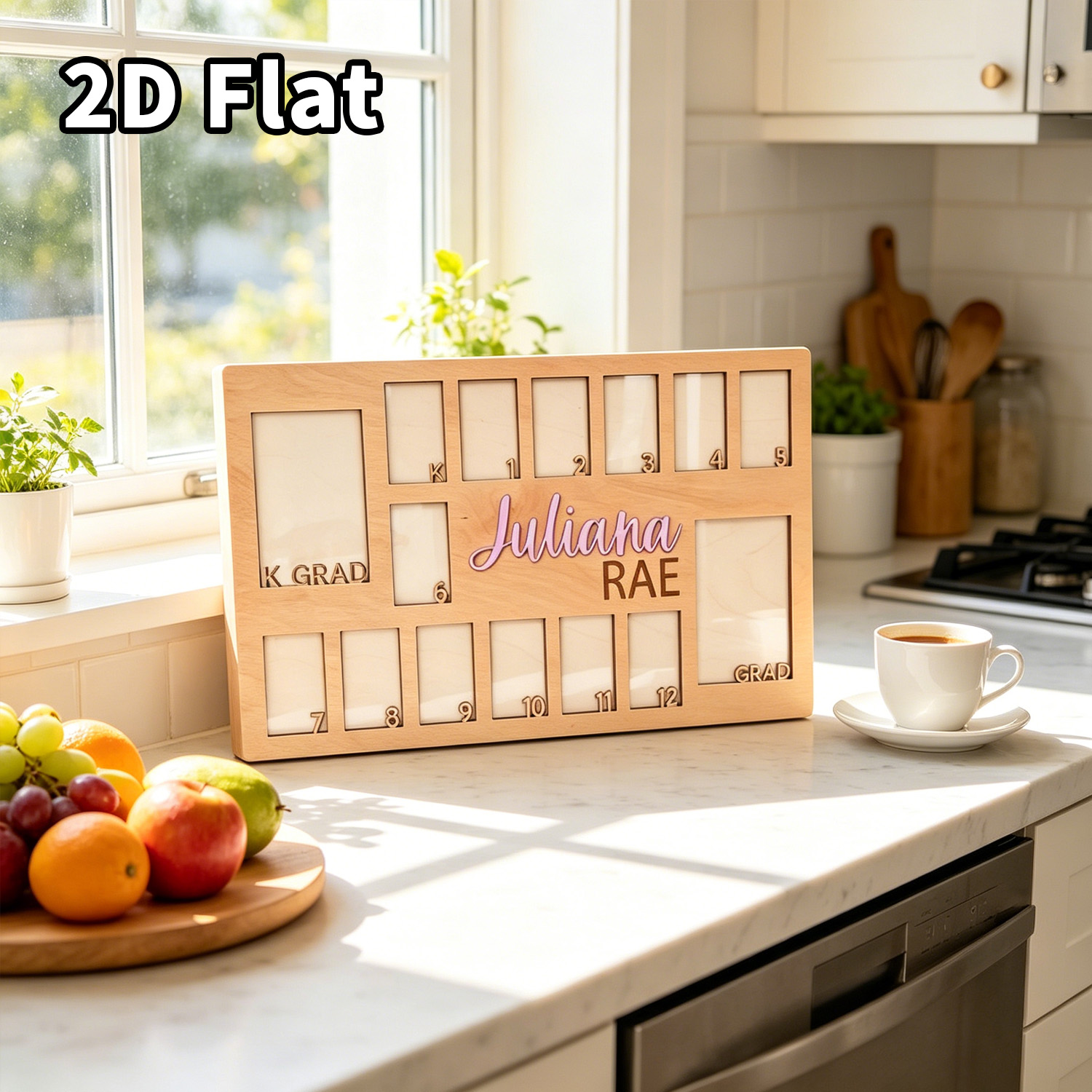 1 Stück Personalisierter Holz- – Baby Nursery Frames Bewertung und Preis