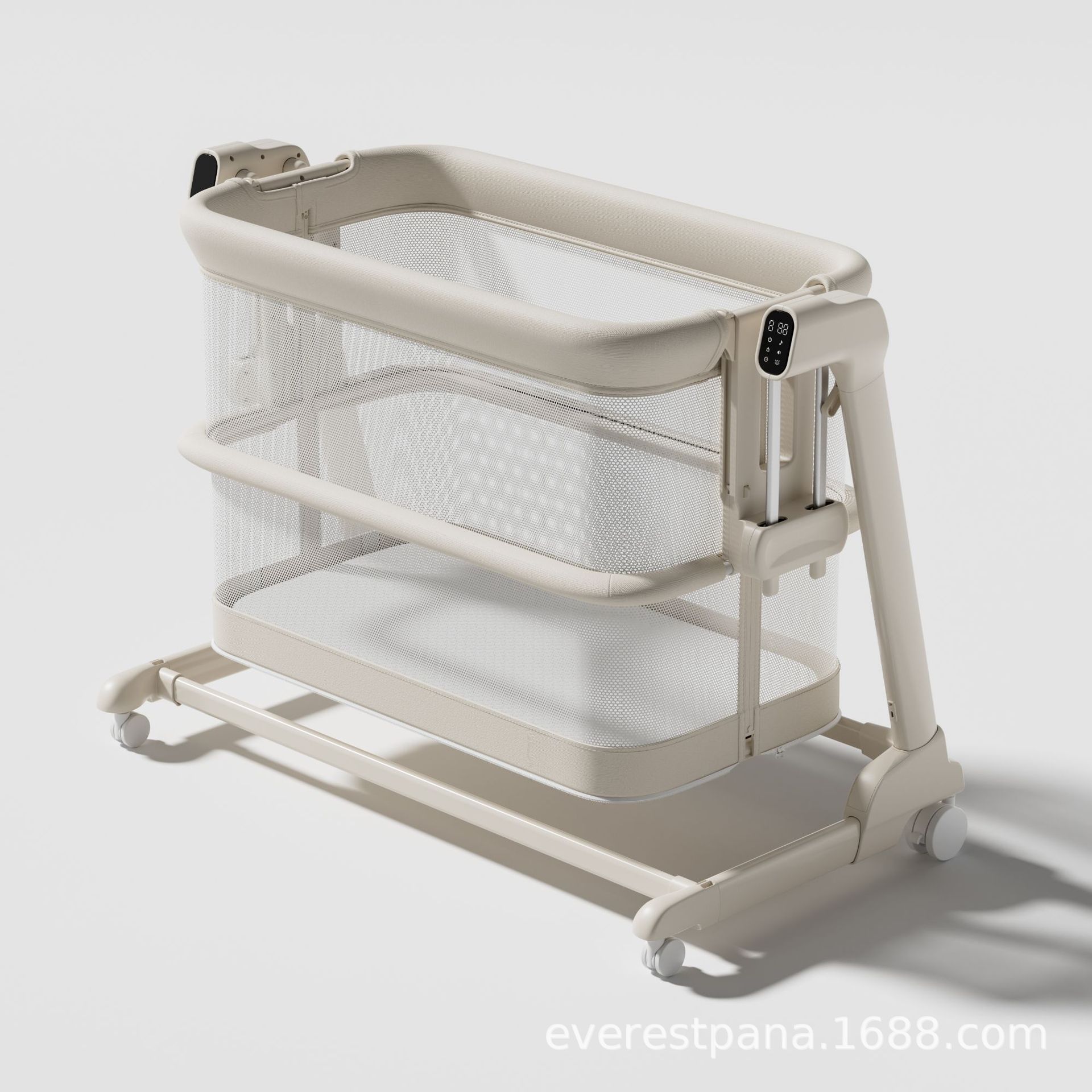 Elektrisches Babybett, Bewegli – Baby Nursery With Queen Bed Bewertung und Preis