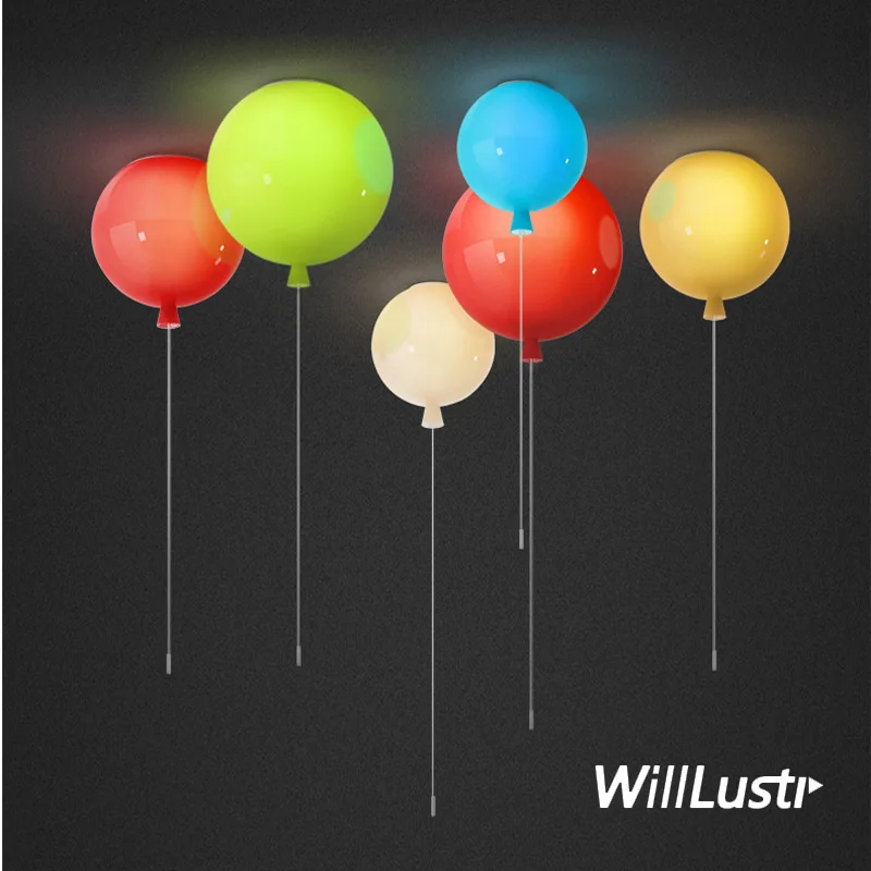 Bunte Glasballon-Deckenleuchte – Baby Nursery Ceiling Light Bewertung und Preis