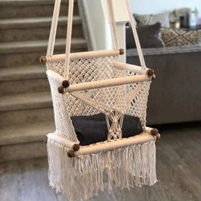Neuer Hängender Holzschaukelst – Baby Nursery Rocking Chair Bewertung und Preis