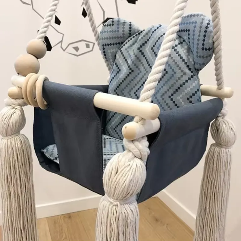Neuer Hängender Holzschaukelst – Baby Nursery Rocking Chair Bewertung und Preis
