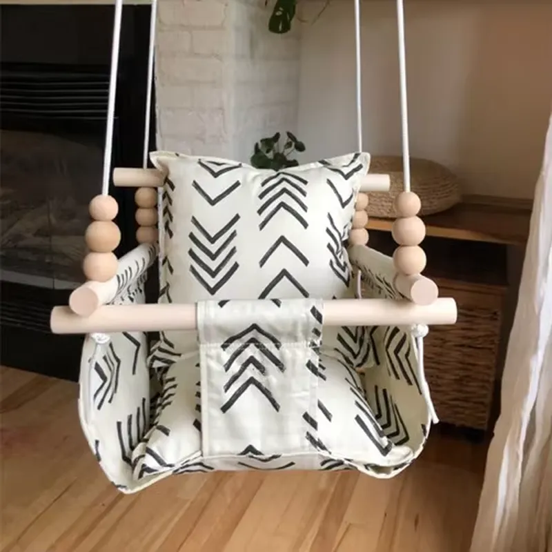 Neuer Hängender Holzschaukelst – Baby Nursery Rocking Chair Bewertung und Preis