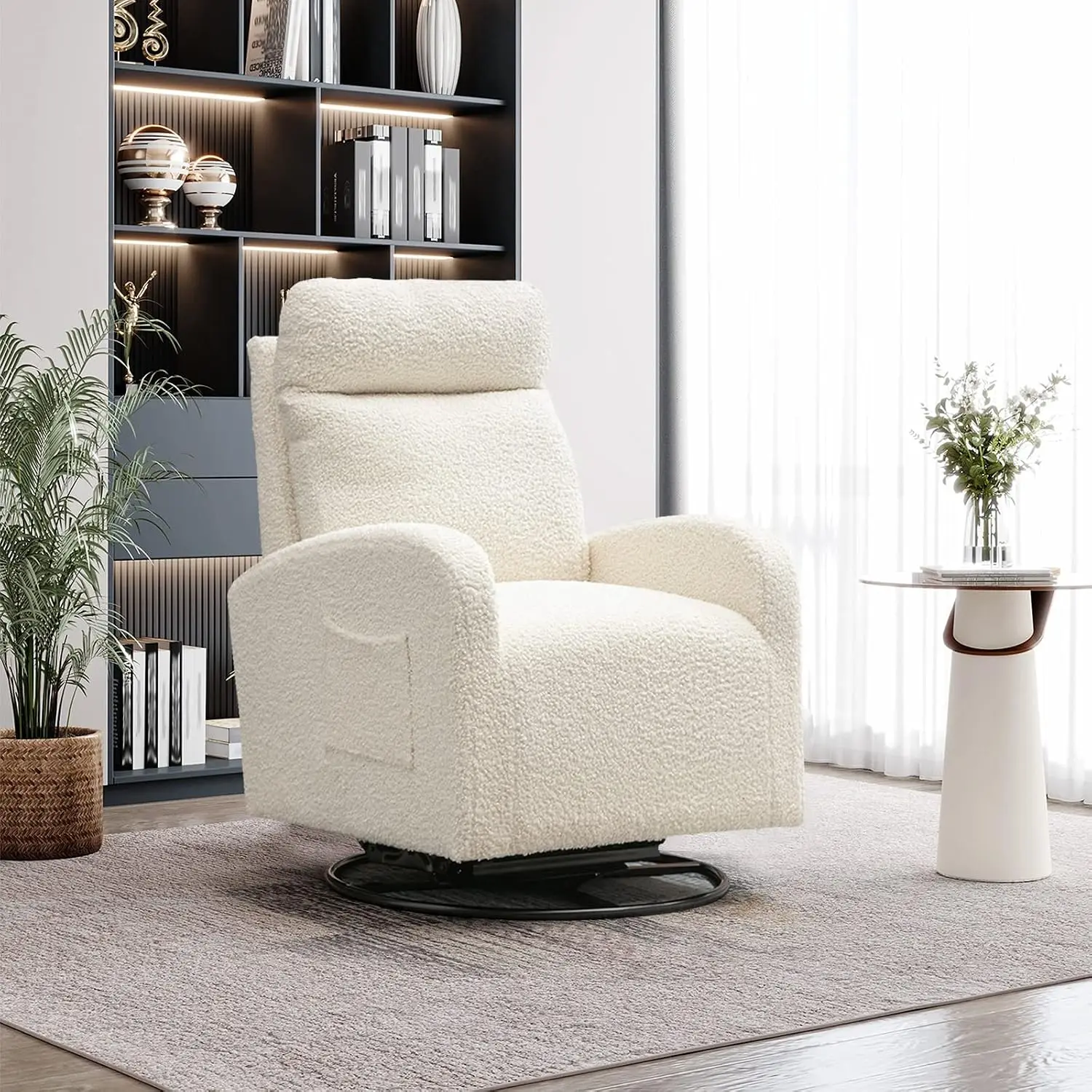 Moderner Drehbarer Glider-Sess – Baby Nursery Rocking Chair Bewertung und Preis