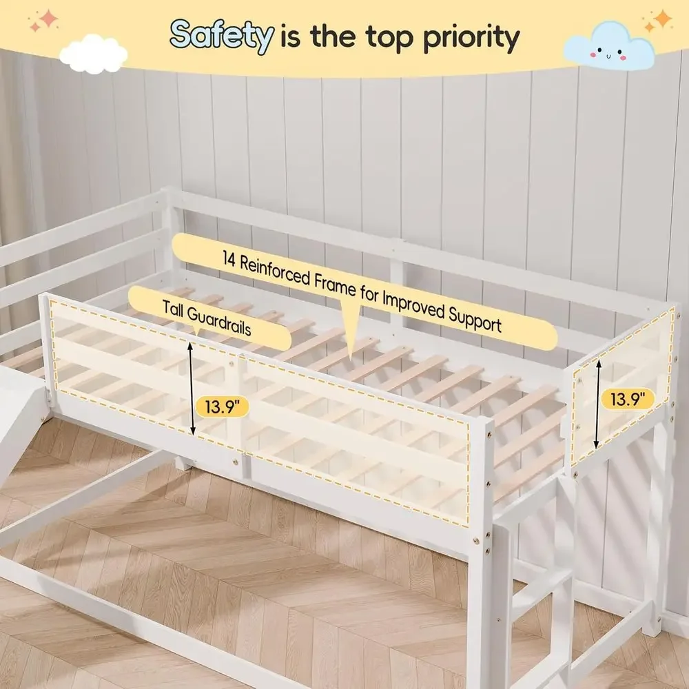 Etagenbett für Kinder in Twin- – Bed Rail Toddler Bewertung und Preis