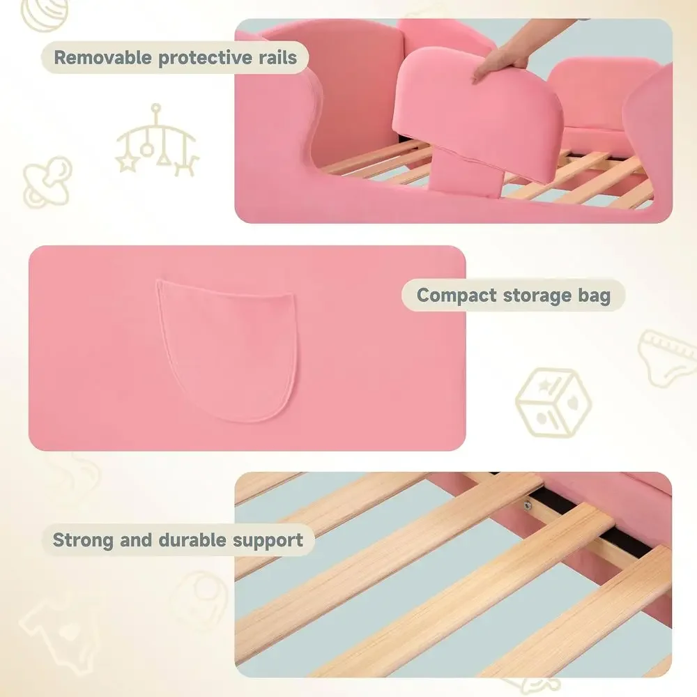Tragbares Kleinkinderbett mit  – Bed Rail Toddler Bewertung und Preis