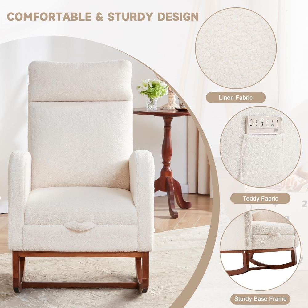Schaukelstuhl, Kinderzimmerstu – Baby Nursery Rocking Chair Bewertung und Preis