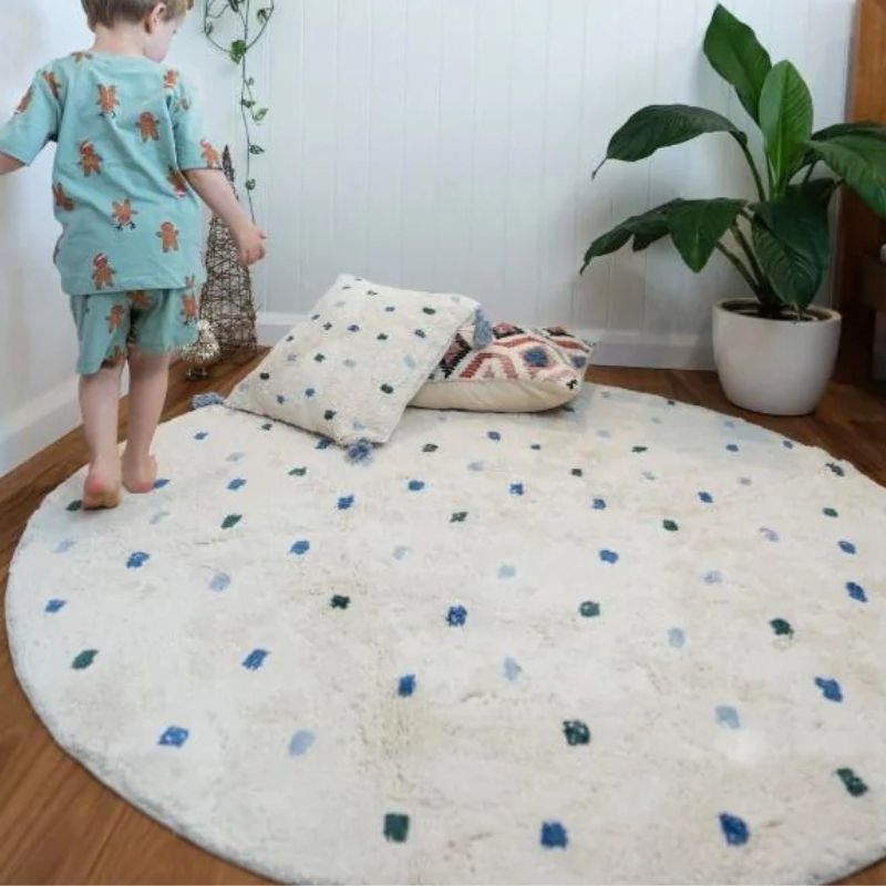 Punkt flauschigen Teppich Wohn – Baby Nursery Mat Bewertung und Preis