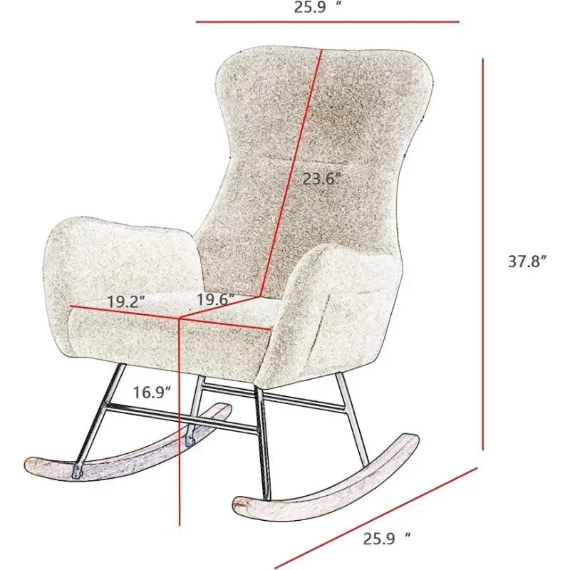 Hansones Schaukelstuhl für Kin – Baby Nursery Rocking Chair Bewertung und Preis