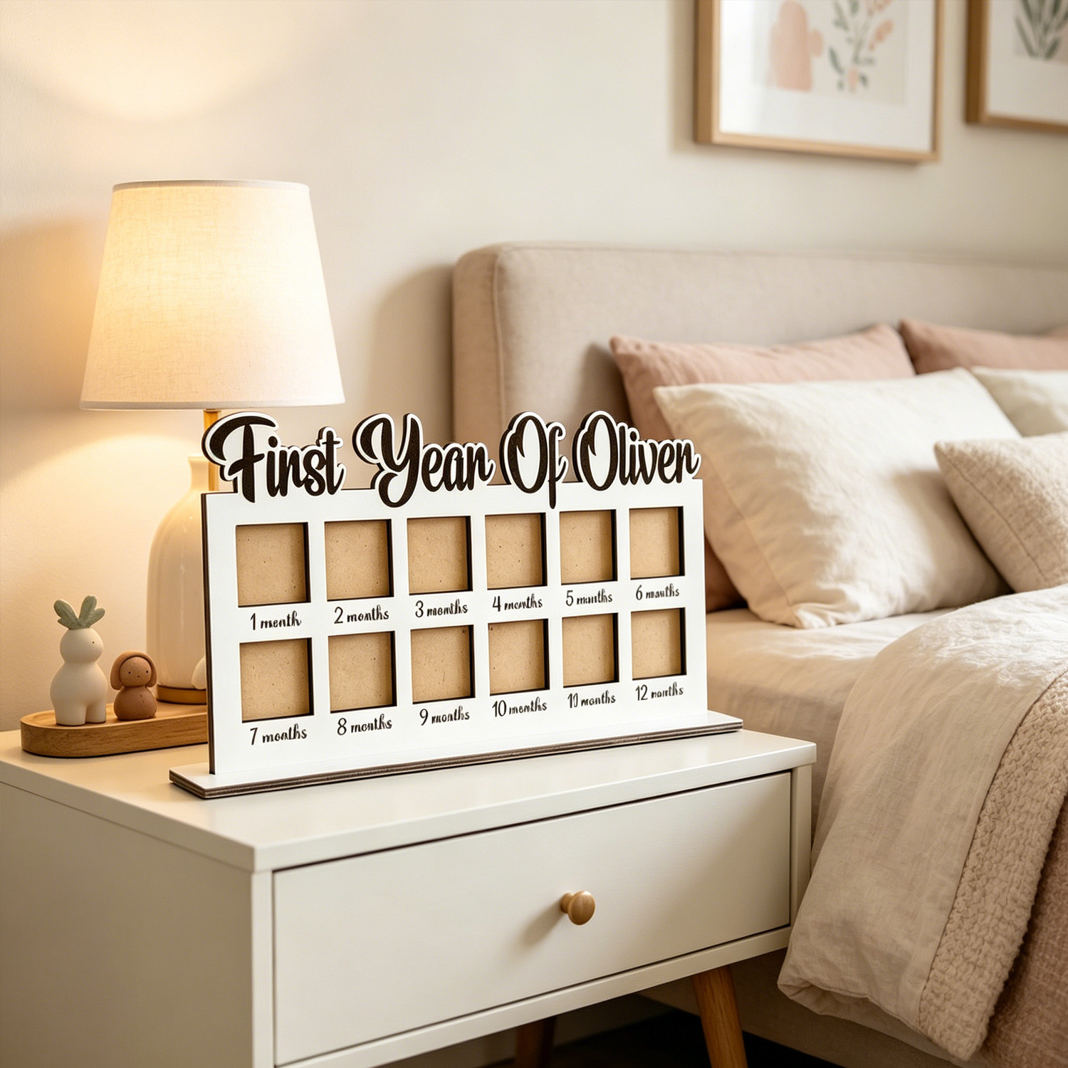 1 Stück Personalisierter Holz- – Baby Nursery Frames Bewertung und Preis