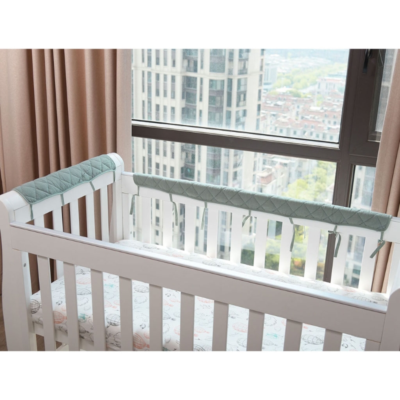 Baumwolle Krippe Stoßfänger Sc – Bed Rail Toddler Bewertung und Preis