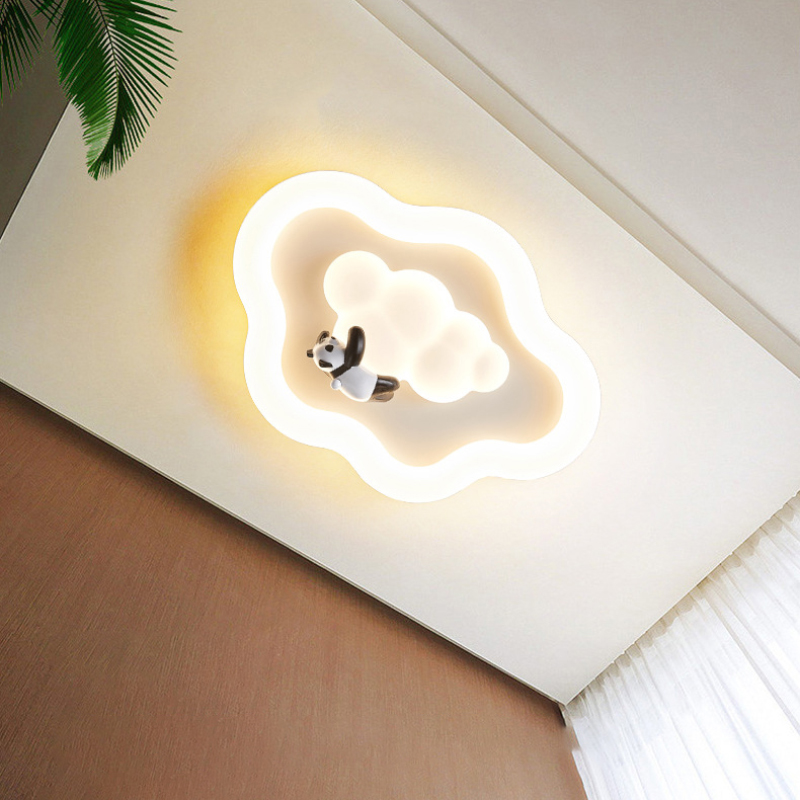 Niedliche weiße Wolken-Deckenl – Baby Nursery Ceiling Light Bewertung und Preis