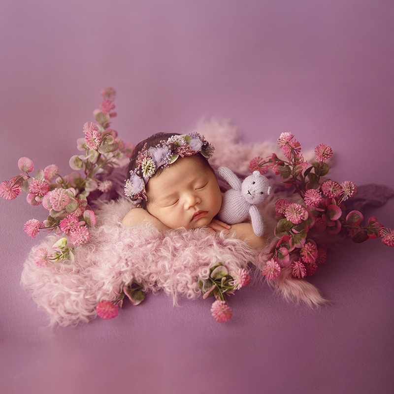 Lila Töne Neugeborenen Fotogra – Baby Wrap Stretchy Bewertung und Preis