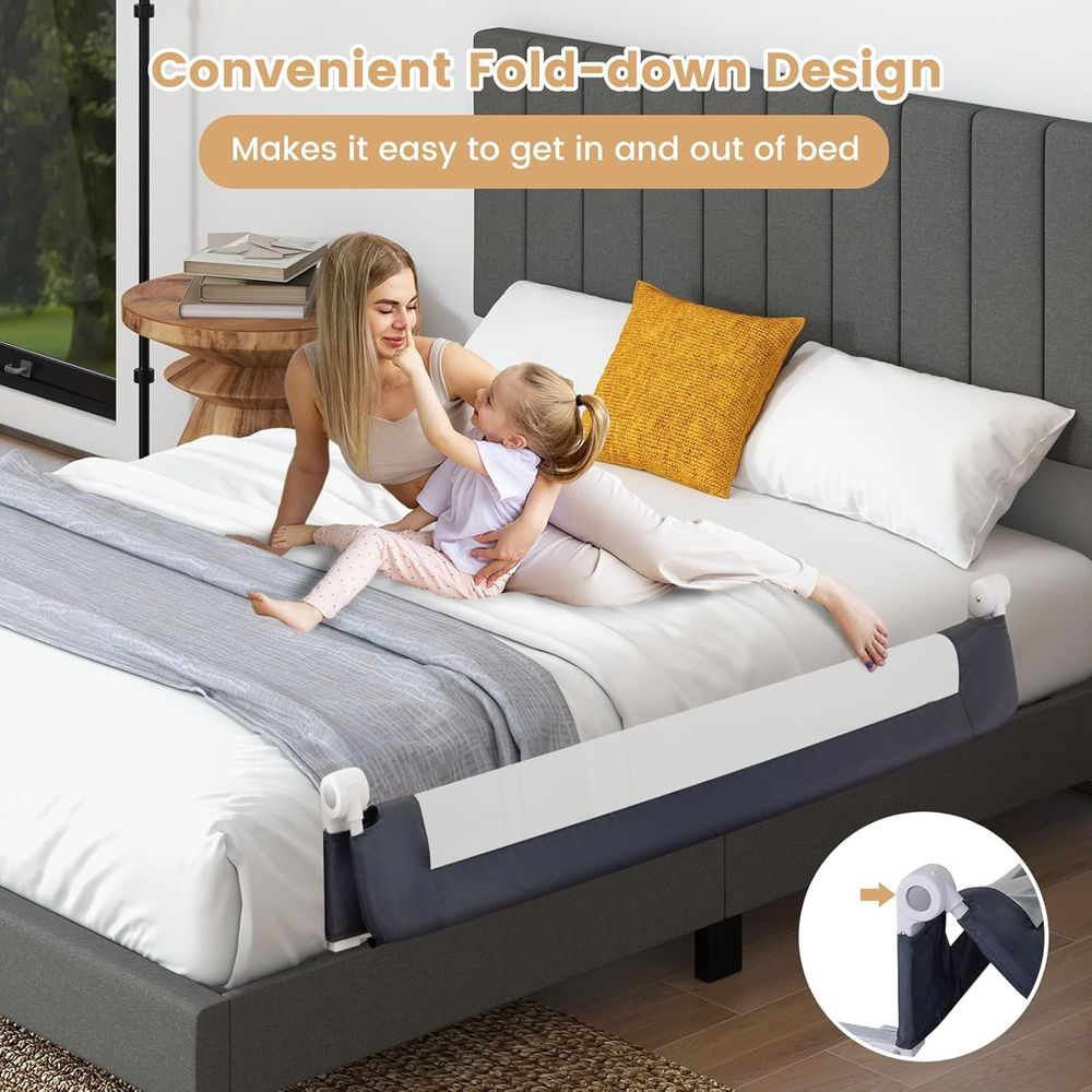 60-Zoll extra langes, tragbare – Bed Rail Toddler Bewertung und Preis