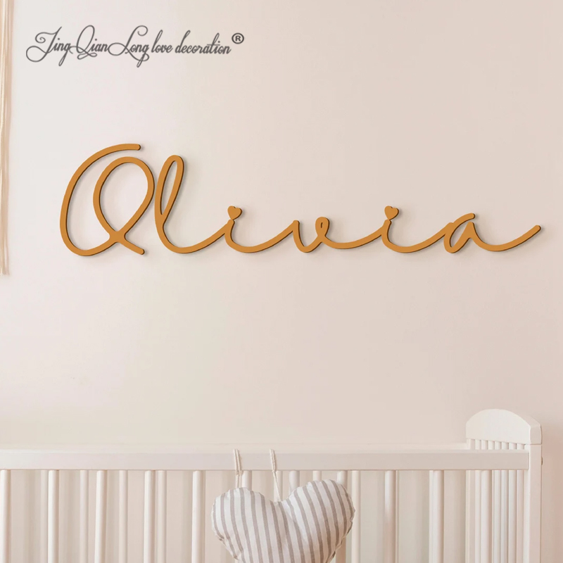 Personalisiertes Holz-Namenssc – Baby Nursery Artwork Bewertung und Preis
