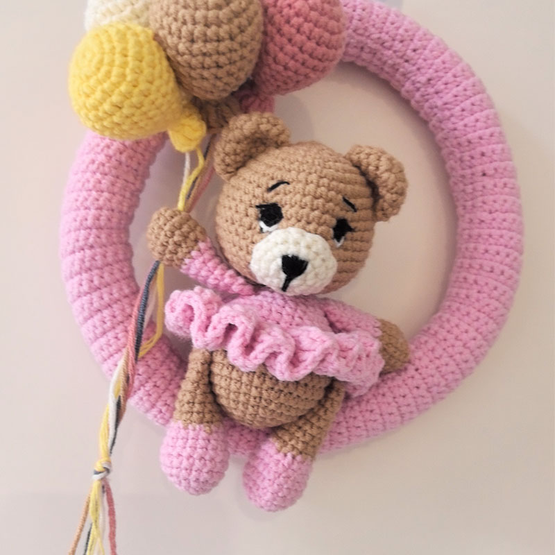 Personalisierter Häkelnadenkra – Baby Nursery Artwork Bewertung und Preis