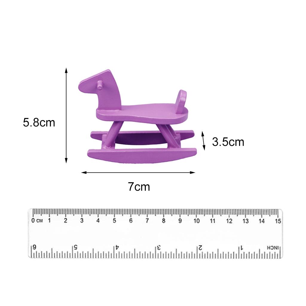 Puppenhaus-Miniaturen Schaukel – Baby Nursery Rocking Chair Bewertung und Preis